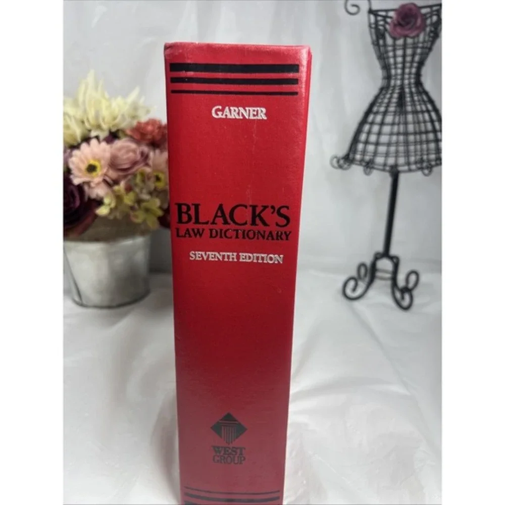BLACKS LAW‎ DICTIONARY SEVENTH 7TH EDITION HARDCOVER BOOK LEGAL BRYAN GARNER